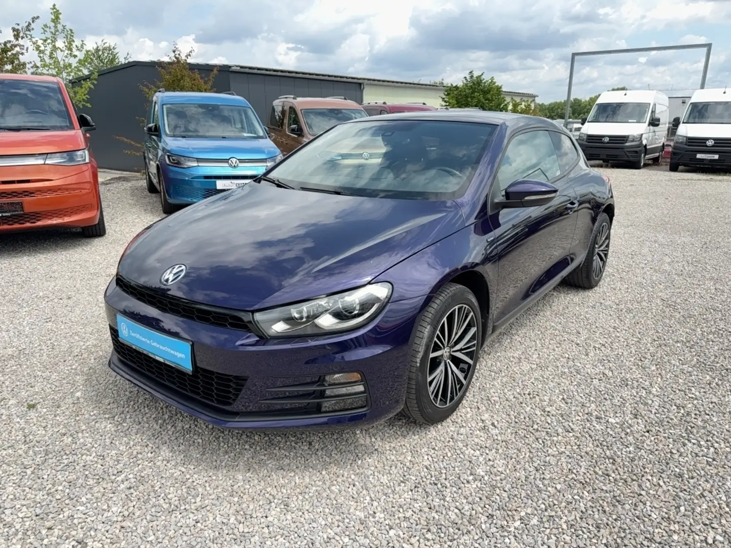 Volkswagen Scirocco TDi DSG Nur für Gewerbe und Export FLA Fioletowy - 2