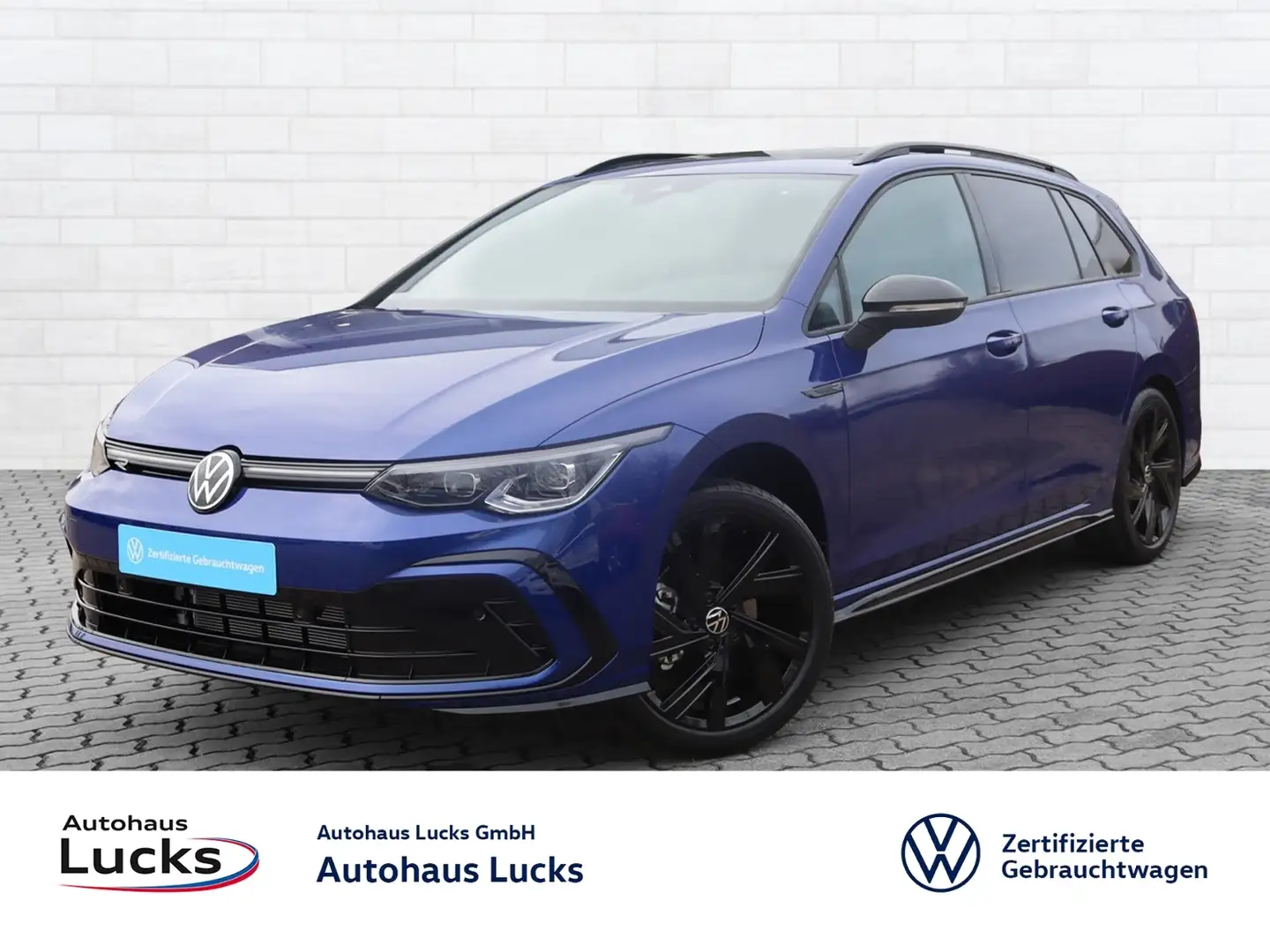 Volkswagen Golf Variant R-Line 1.5 eTSI DSG Sthz Pano AHK Blau - 1