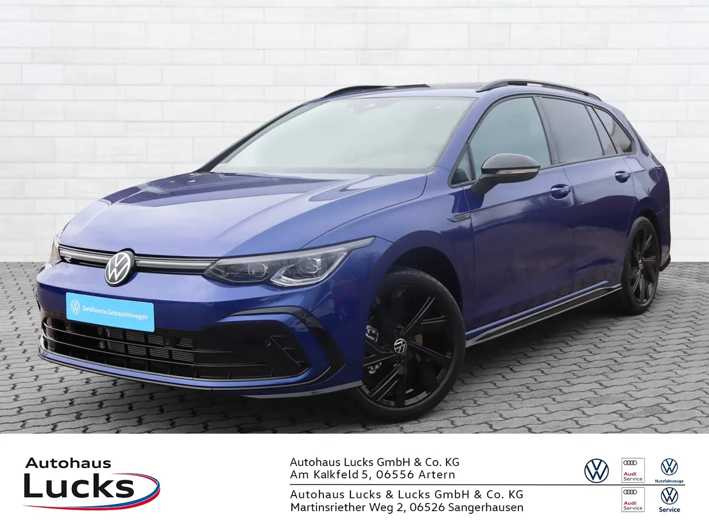 Volkswagen Golf Variant R-Line 1.5 eTSI DSG Sthz Pano AHK Blau - 2