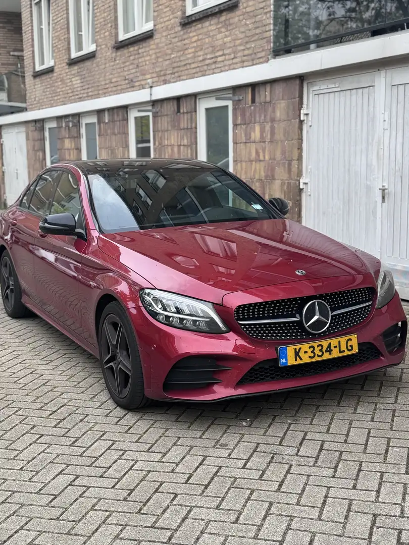 Mercedes-Benz C 180 Bns Sol. AMG Rood - 1