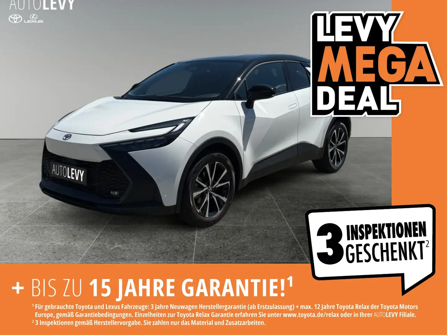 Toyota C-HR 2.0l Hybrid Teamplayer *TECHNIKPAKET* Weiß - 1