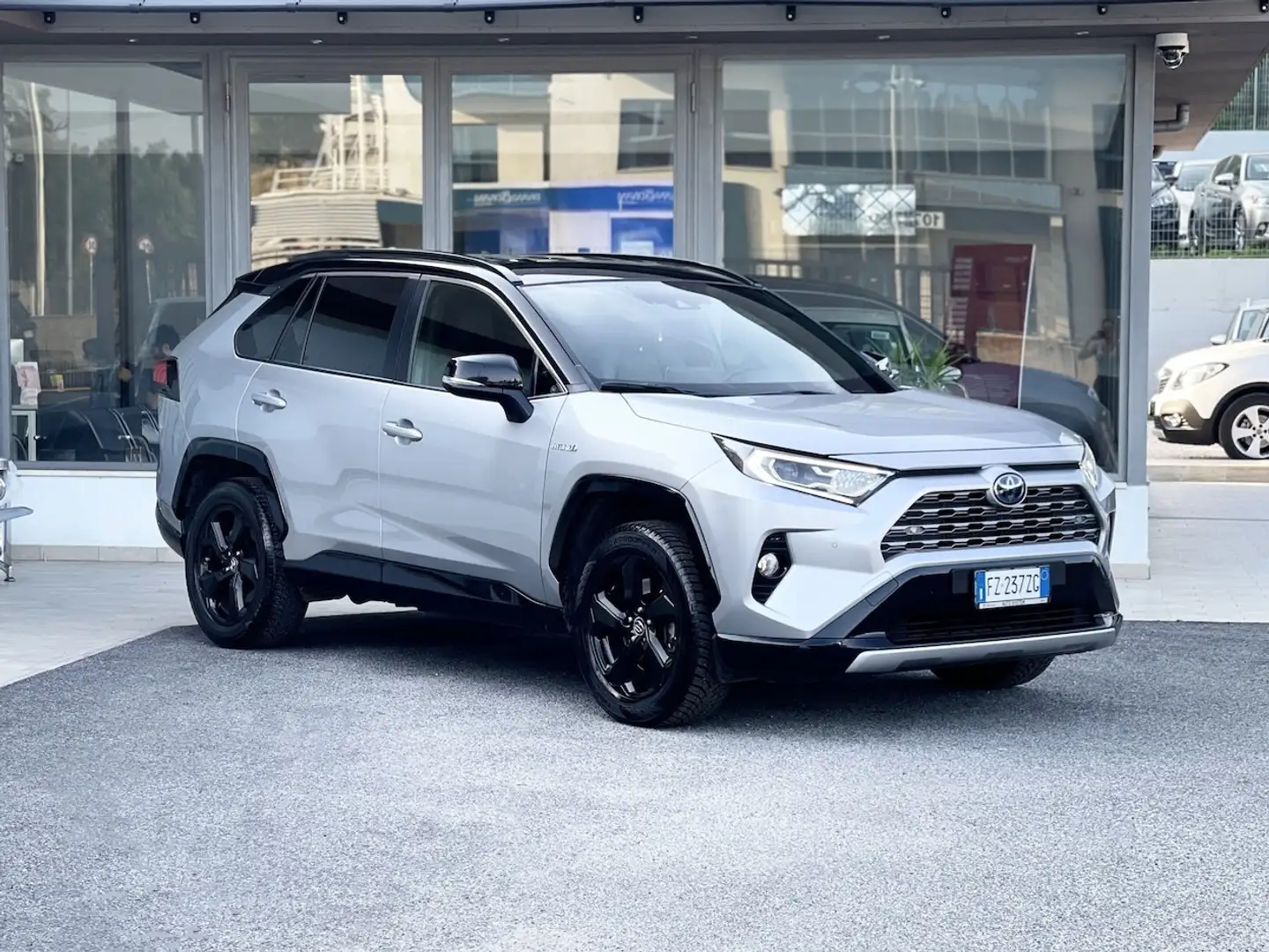 Toyota RAV 4 2.5 Hybrid 178CV AWD Style E6 Automatica - 2020 Argento - 1