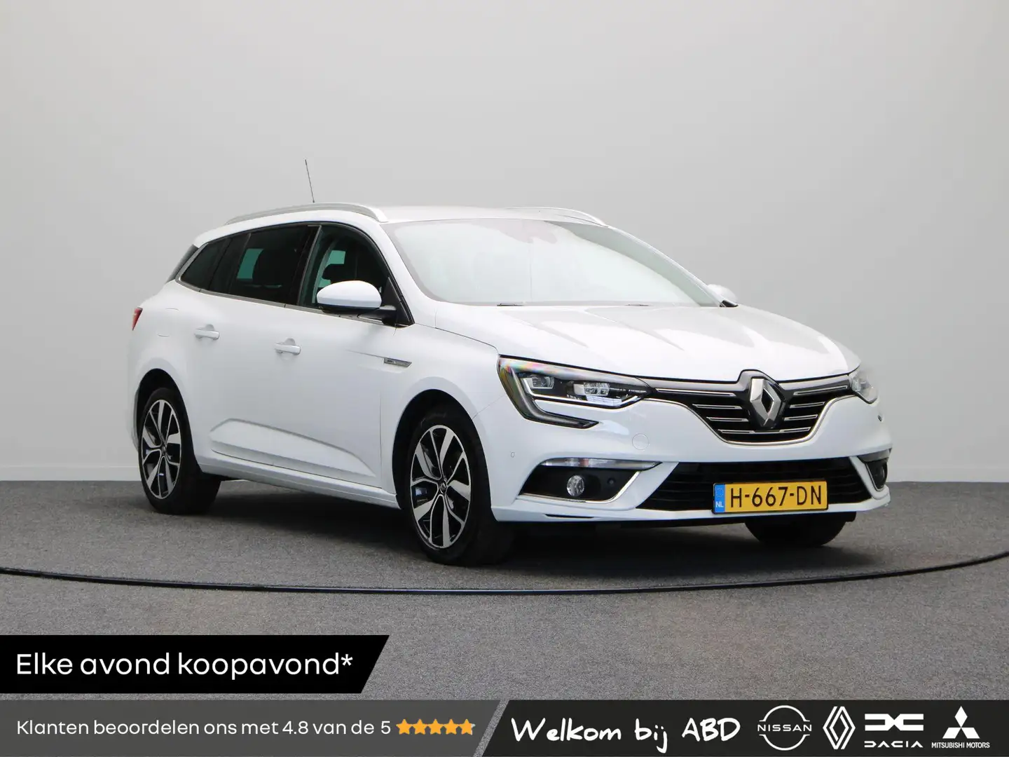 Renault Megane Estate 1.3 TCe Bose | Velgen Lichtmetaal | Bose | Blanc - 1