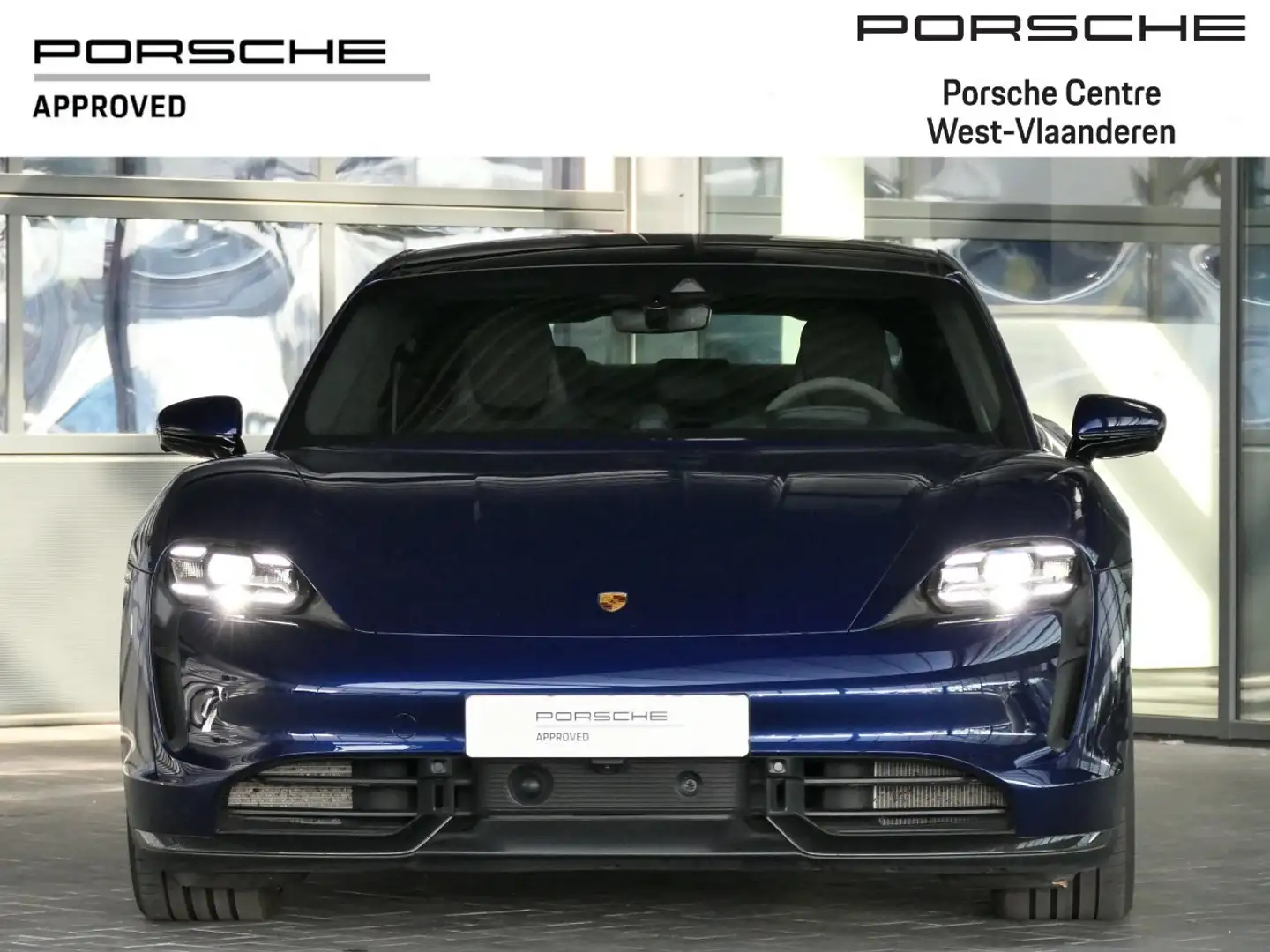 Porsche Taycan Turbo S | Gentian | INNO | PASS DISPLAY | PDCC Blue - 2