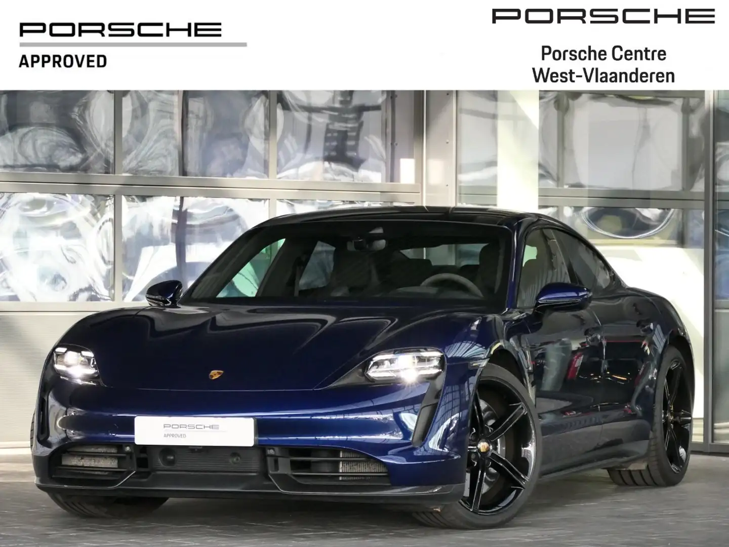 Porsche Taycan Turbo S | Gentian | INNO | PASS DISPLAY | PDCC Blue - 1
