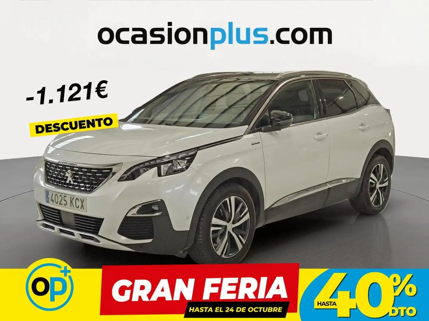 Peugeot 3008 1.2 S&S PureTech GT Line 130 Blanco - 1