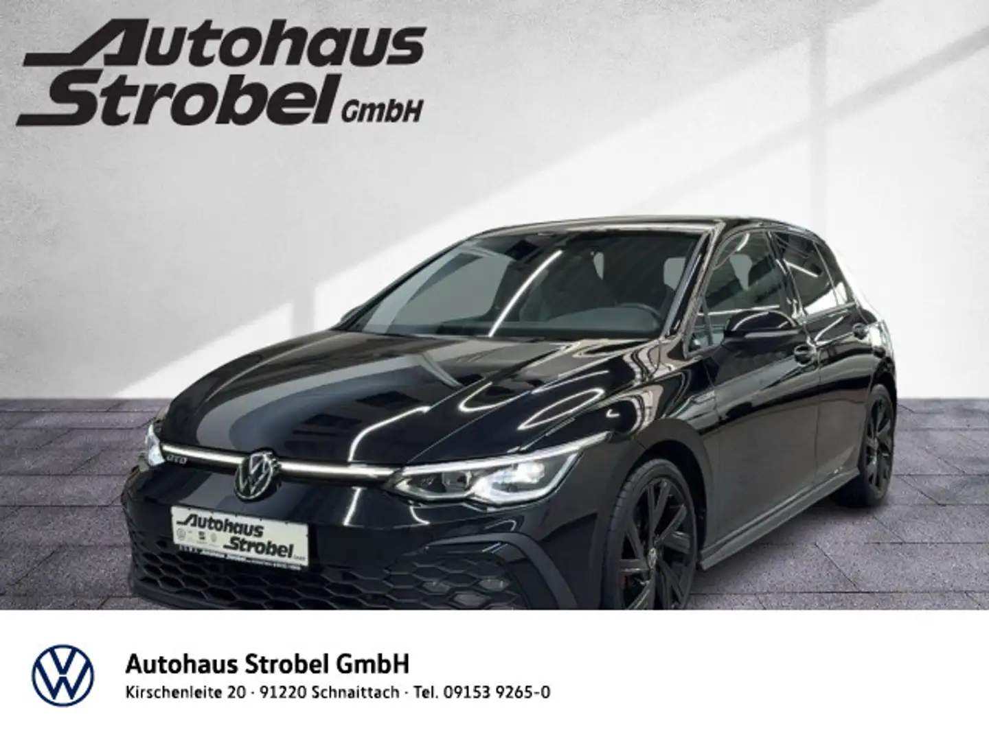 Volkswagen Golf VIII GTD 2.0 TDI DSG AHK ACC LED Navi Kamer Schwarz - 1