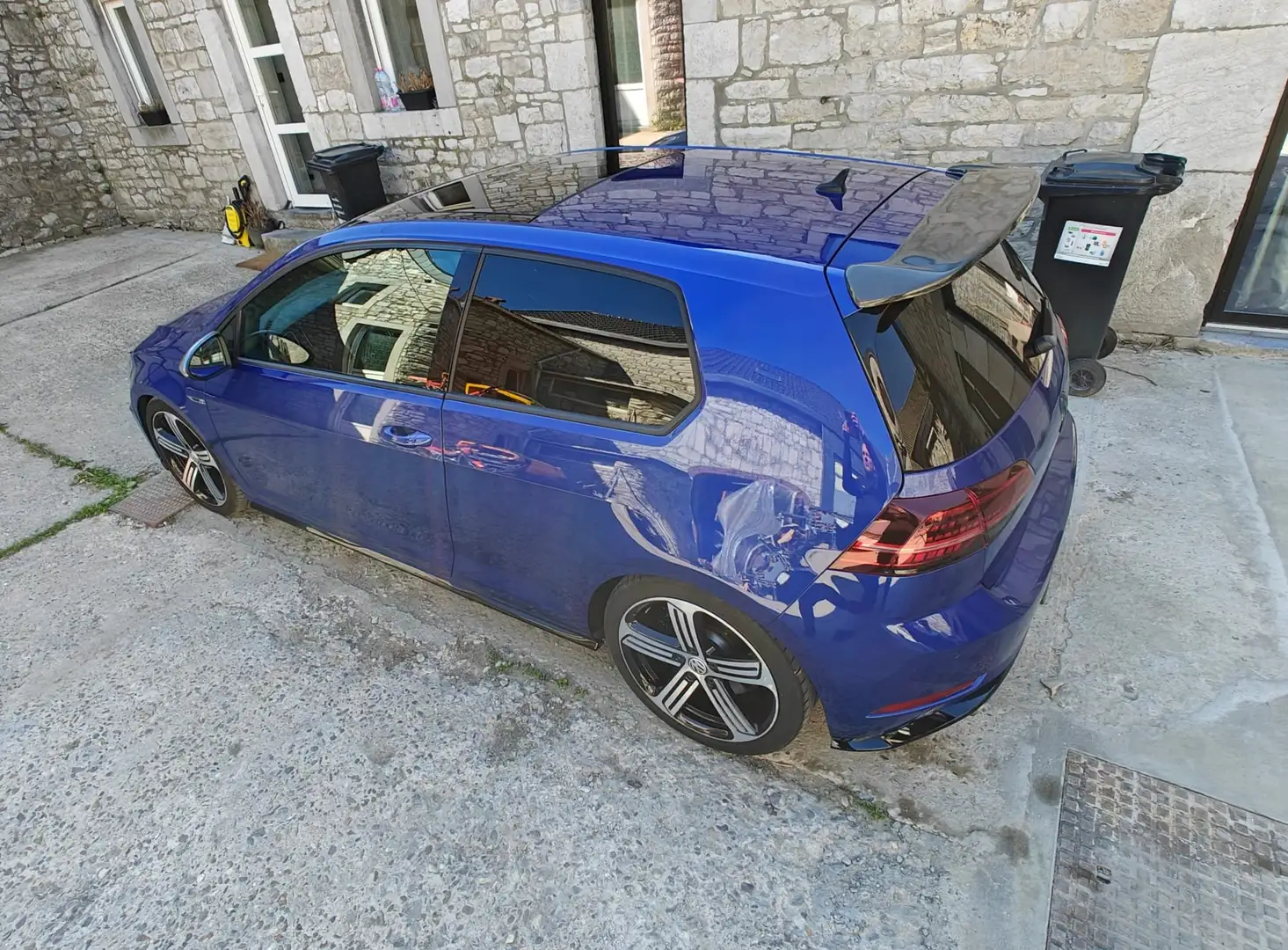 Volkswagen Golf R 2.0 tsi 310cv 4motion DSG **utilitaire** Blauw - 1