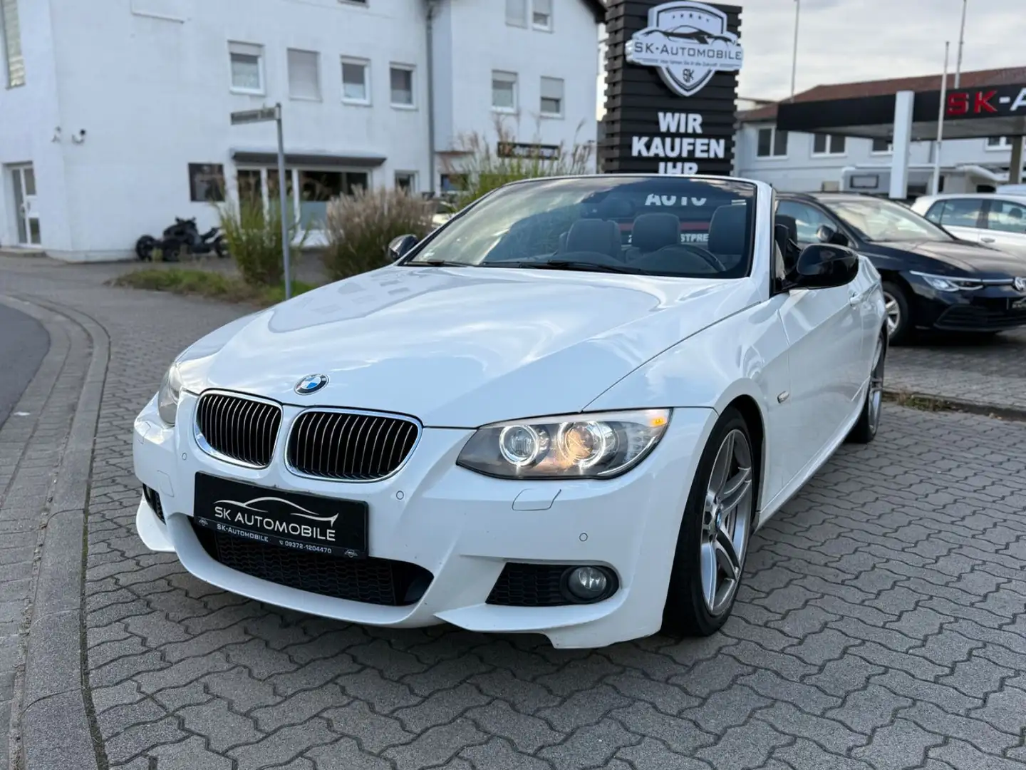 BMW 320 i Cabrio M-Sport Edition-XENON-NAVI-MEMORY-SZ Blanco - 2