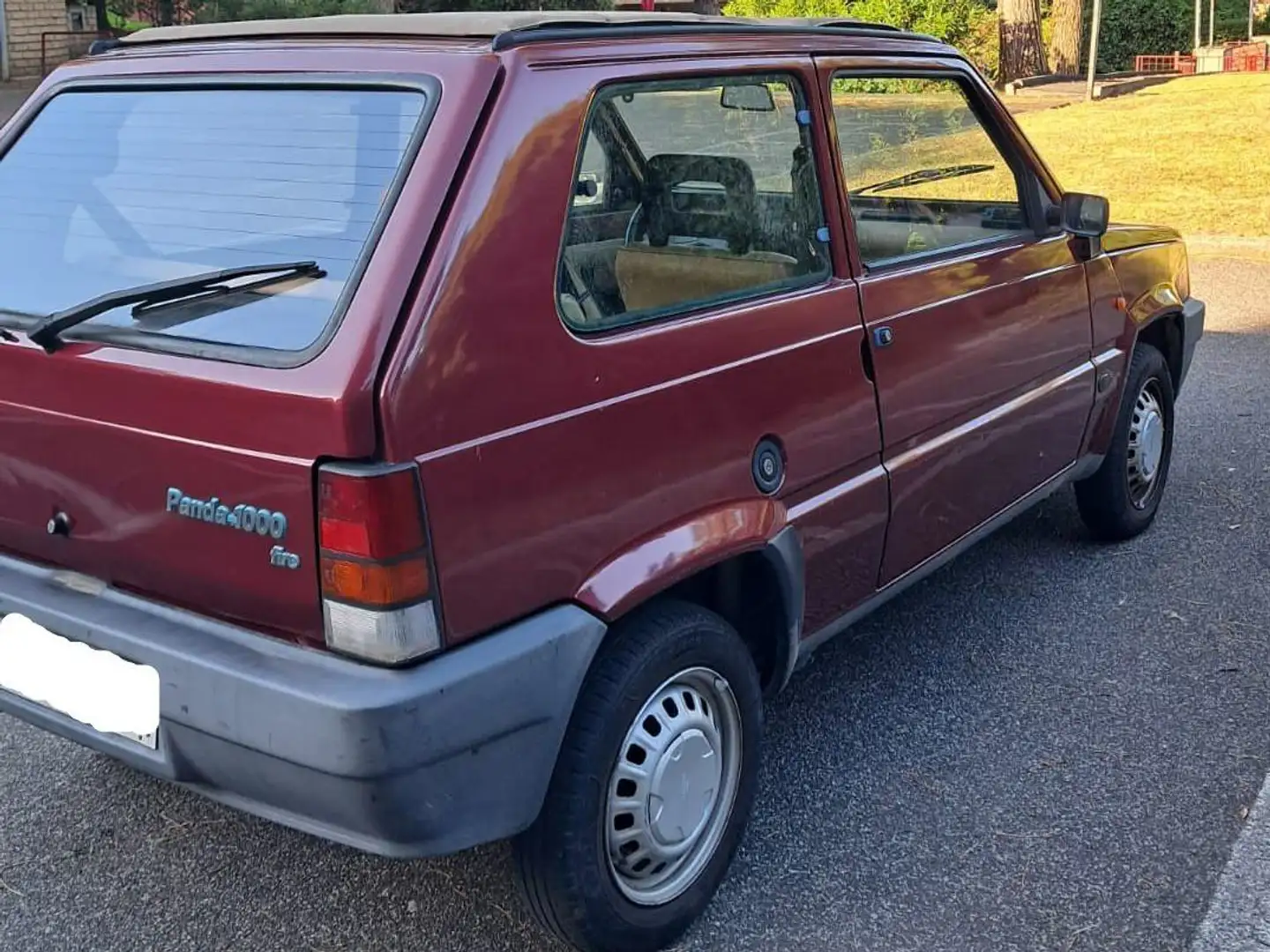 Fiat Panda 1.0 fire Cafe cabrio Roşu - 1