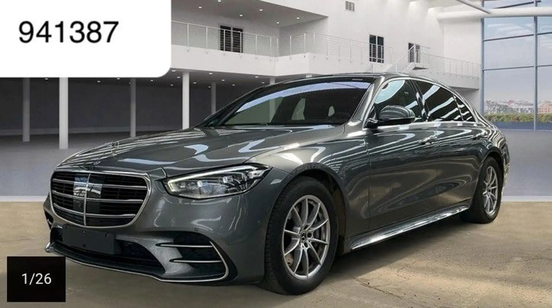 Mercedes-Benz S 400 4M Lang AMG Line NewMod. HeadUp Panorama Grigio - 1