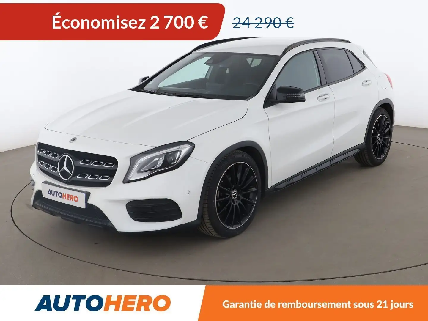 Mercedes-Benz GLA 200 200 Fascination 7G-DCT Blanc - 1