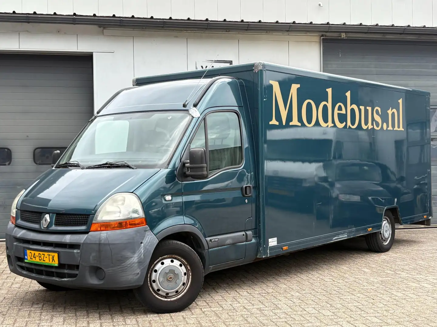 Renault Master 2.5dCi 114pk BAKWAGEN+Laadklep Airco Cruise Groen - 1