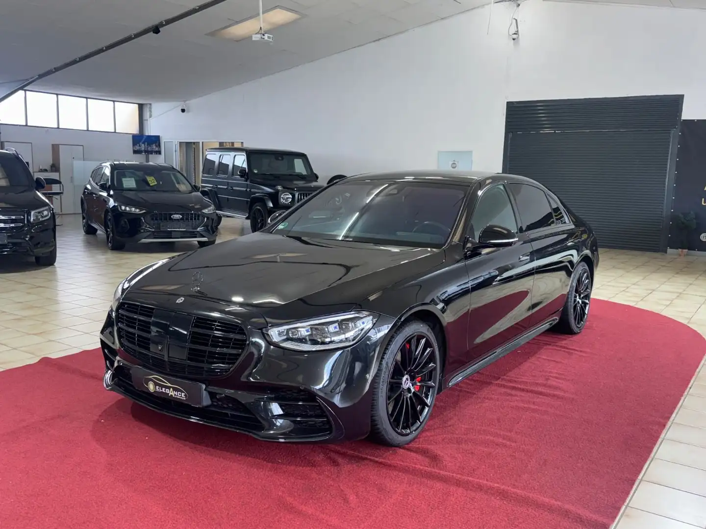 Mercedes-Benz S 350 d 4Matic Lang AMG LINE Chauffeur Garantie Negro - 1
