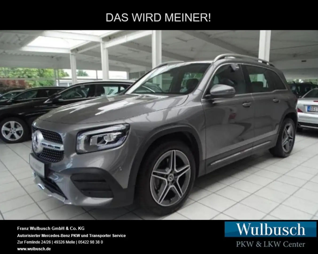 Mercedes-Benz GLB 200 S-Sitz KAM PDC SpurH Navi AUT Virtual Gris - 1