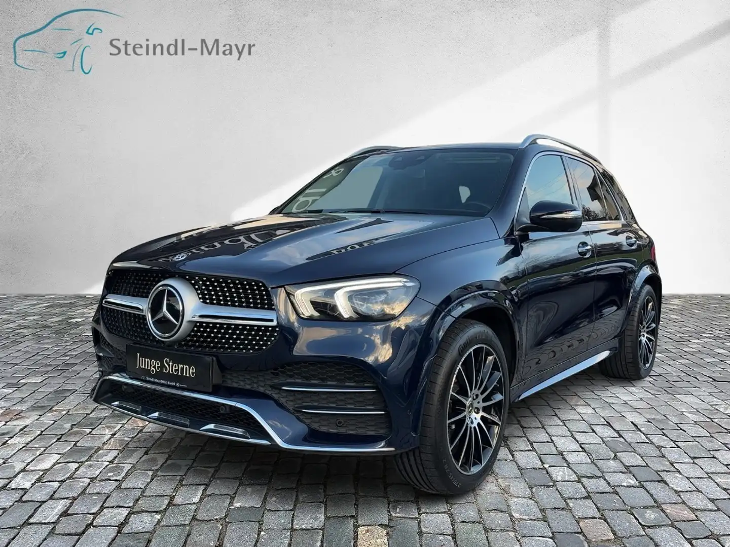 Mercedes-Benz GLE 400 d 4MATIC Stdhzg Distr KeyGo Shz PTS LED Blau - 2