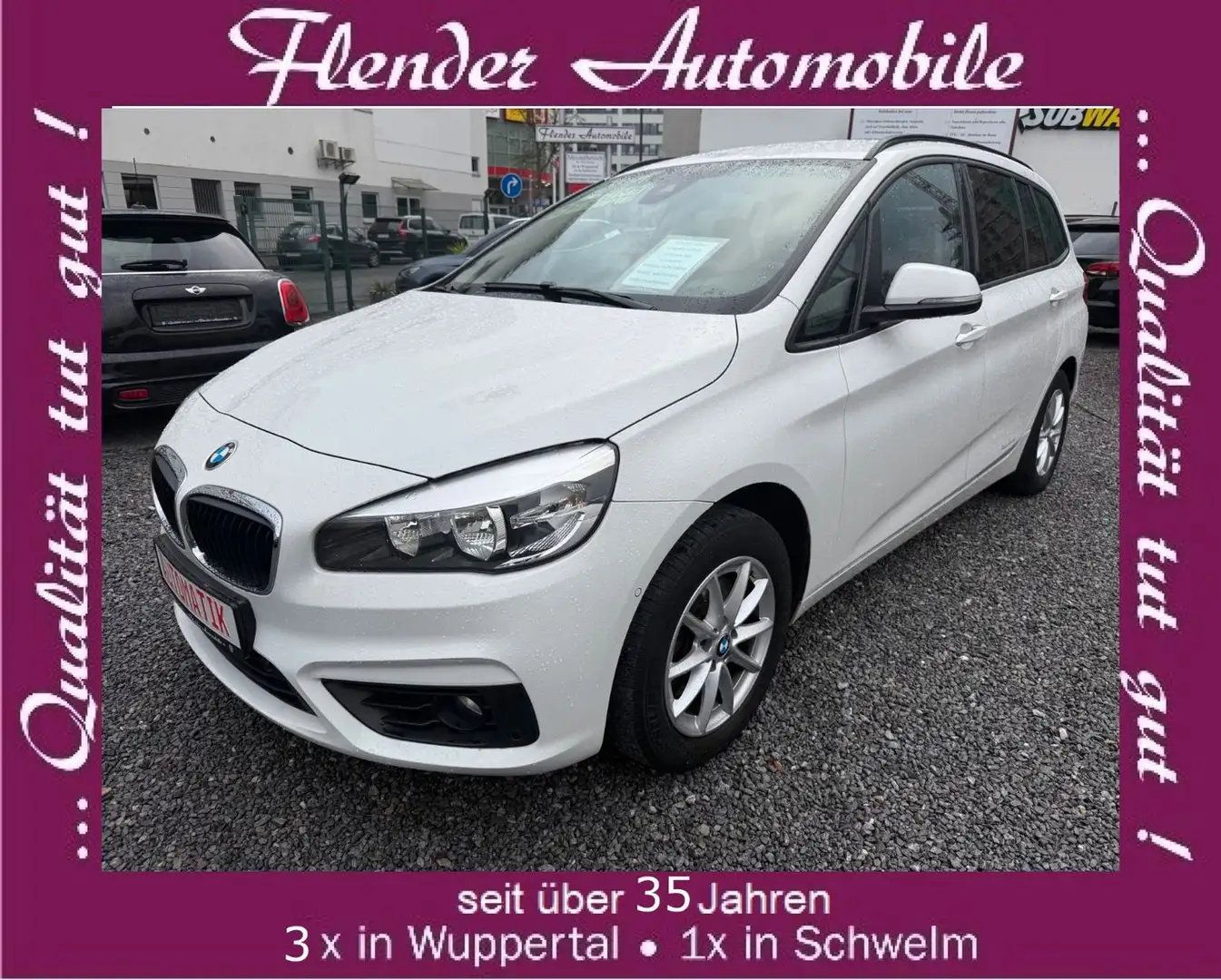 BMW 218 i Advantage inkl. 3 Jahre Hausgarantie!!! Weiß - 1
