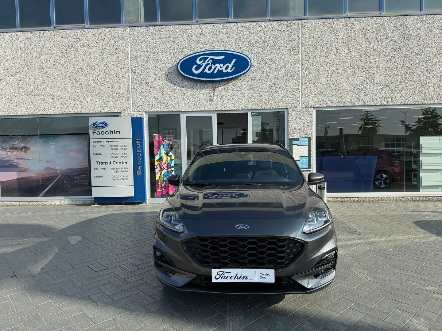 Ford Kuga Kuga 1.5 ecoblue ST-Line Design 2wd 120cv auto Gris - 1