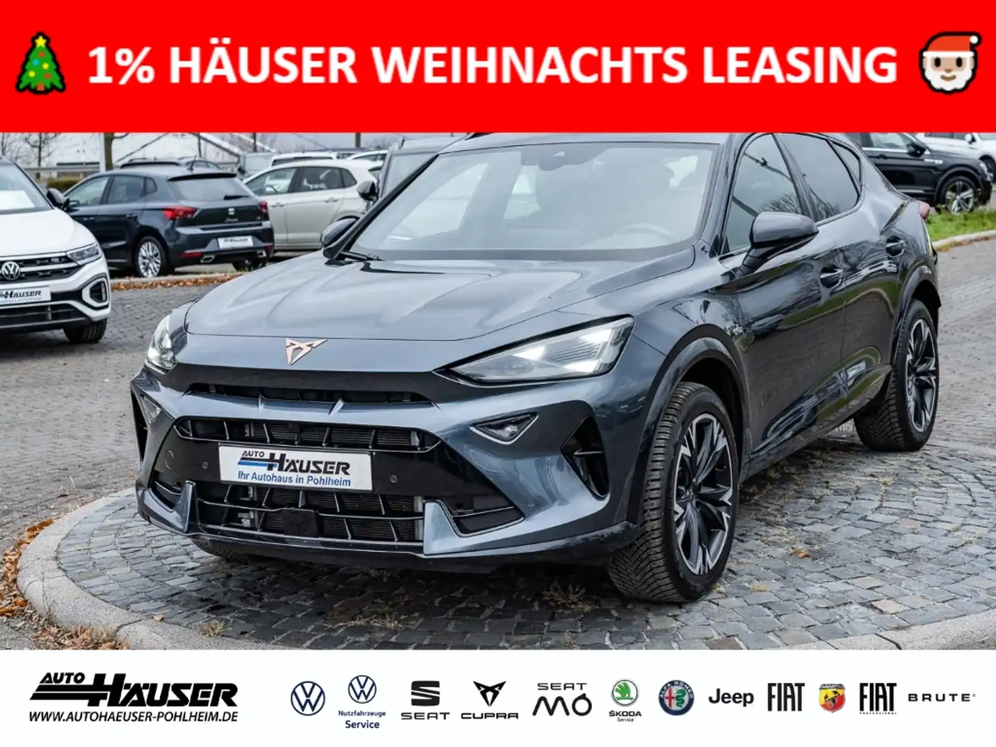 CUPRA Formentor 1.5 eTSI DSG EL. HECKKL. NAVI KAMERA PDC LED FULL- Grau - 1