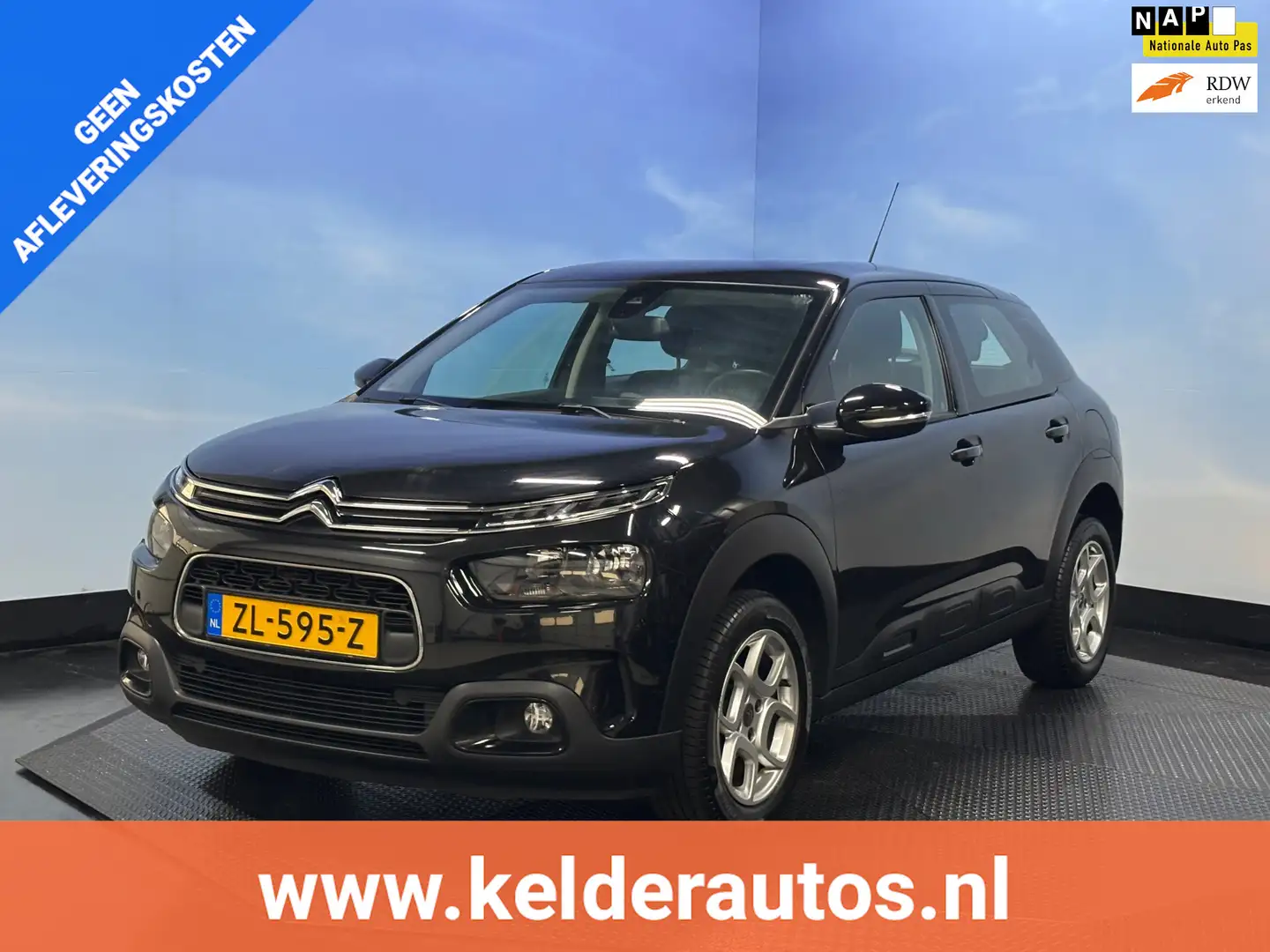 Citroen C4 Cactus 1.2 PureTech Business Navi | Clima | PDC | Cruise Zwart - 1