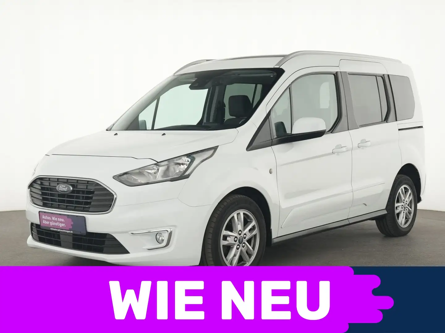Ford Tourneo Connect Titanium Navi|CarPlay|Pano|PDC Weiß - 1
