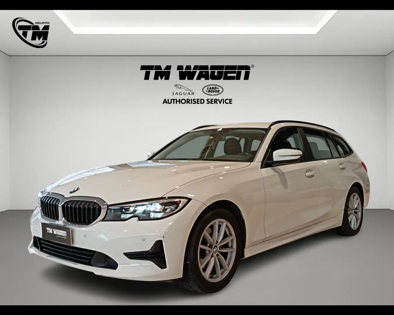 BMW 320 -320d Touring Business(TAGLIANDI UFFICIALI) Blanc - 1