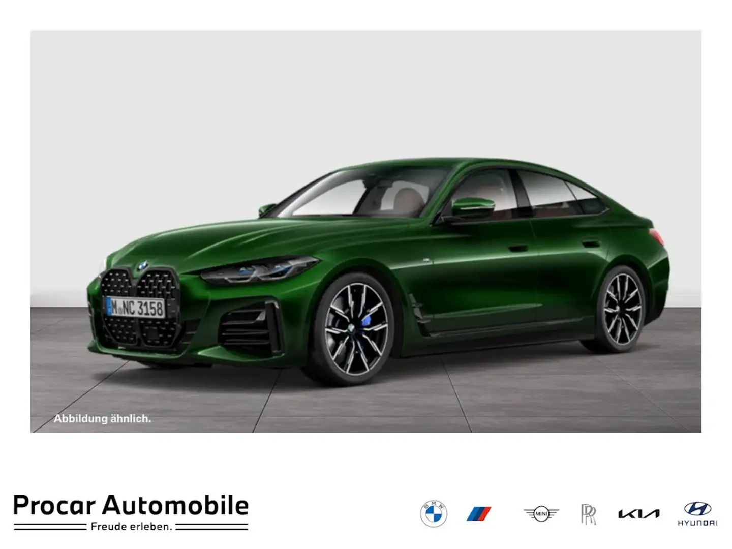 BMW 430 i M Sport NAVI LED Laser Sound Syst. PDC V+H Grün - 1