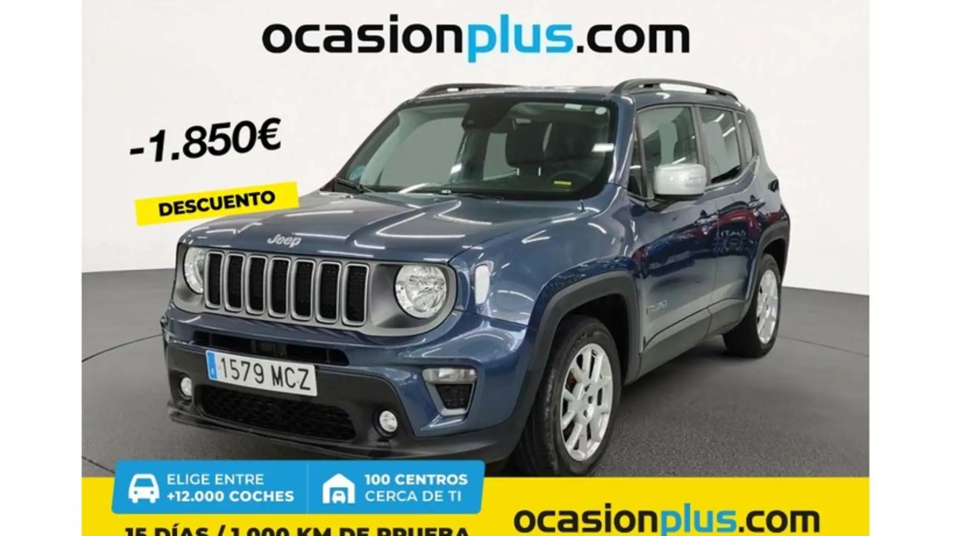 Jeep Renegade 1.6Mjt Limited 4x2 96kW Azul - 1