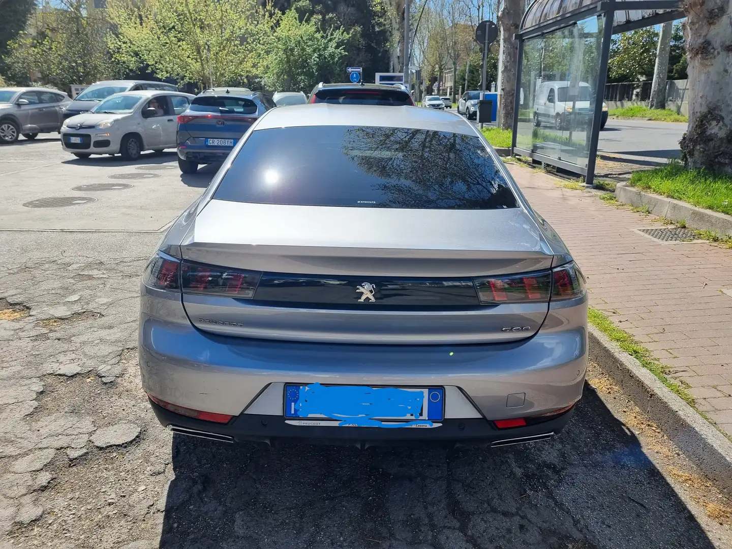 Peugeot 508 508 II 2019 Berlina 1.5 bluehdi Allure Pack s Grigio - 2