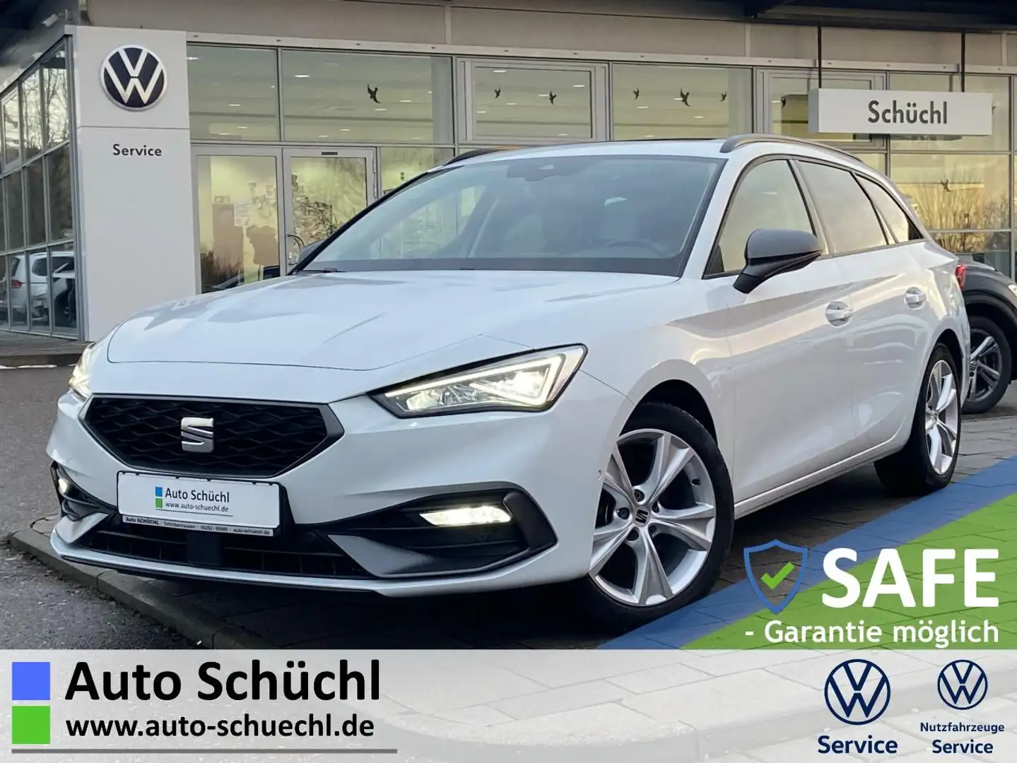 SEAT Leon ST 1.5 TSI DSG FR-Line BEATS+PANO+STANDHEIZ Weiß - 1