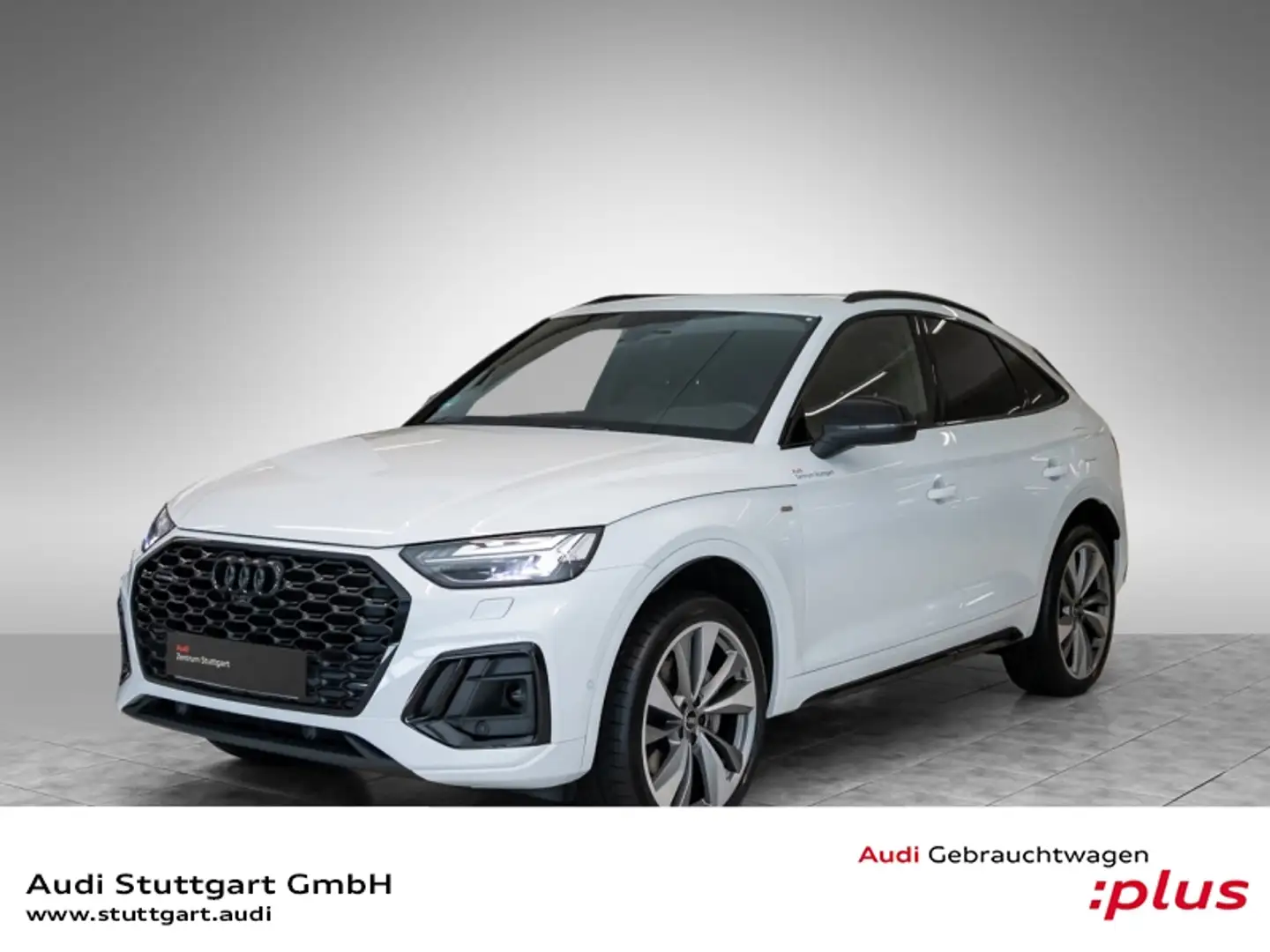 Audi Q5 Sportback S line 55 TFSI e quattro S tronic Weiß - 1