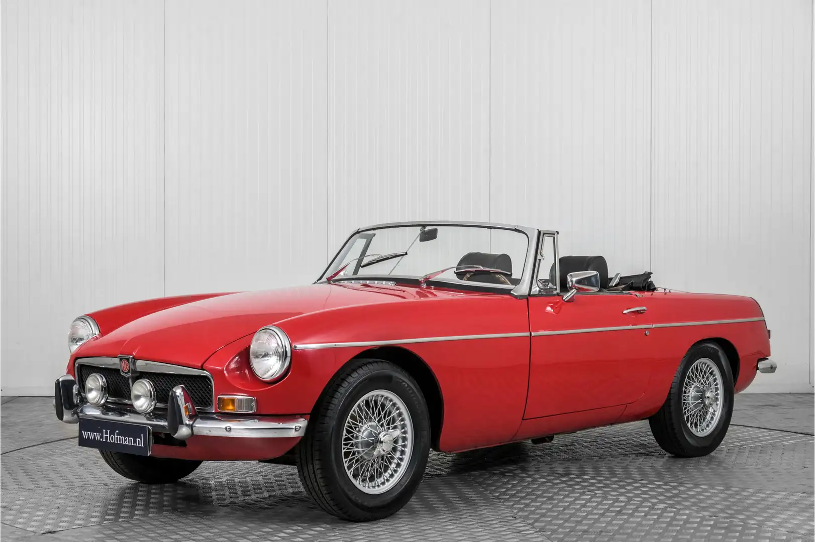 MG MGB MGB Spaakwielen Overdrive LPG . Rood - 1
