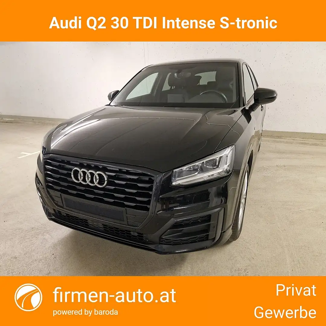Audi Q2 30 TDI Intense S-tronic Schwarz - 1