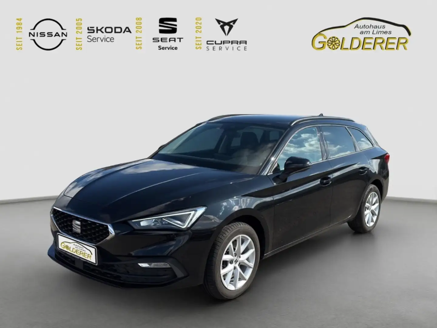 SEAT Leon Sportstourer Style 2.0 TDI DSG Navi Digitales Cock Schwarz - 1