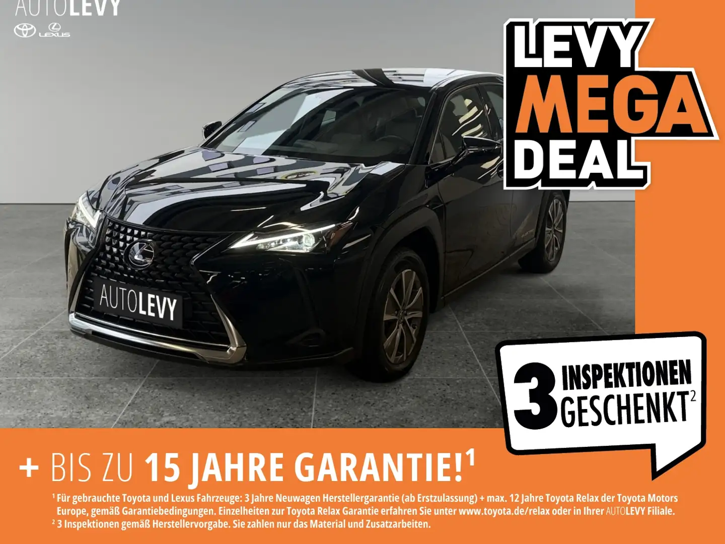 Lexus UX 300e UX 300 e Basis +LED+CarPlay+Eletkrische Sitze+ Schwarz - 1