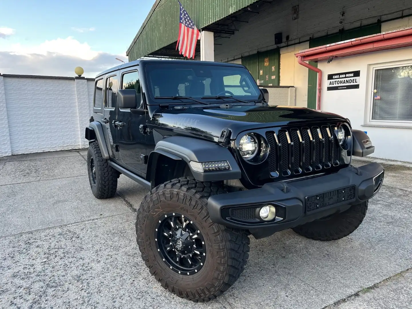 Jeep Wrangler 3.0 Eco Diesel Willys Automatik LED Negro - 1