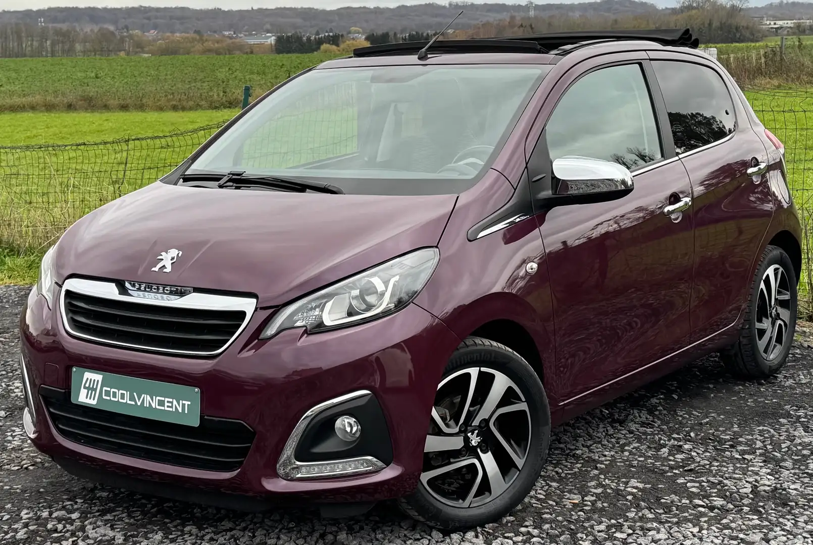 Peugeot 108 Style - AUTOMATIQUE - To // FULL OPTIONS Rosso - 1