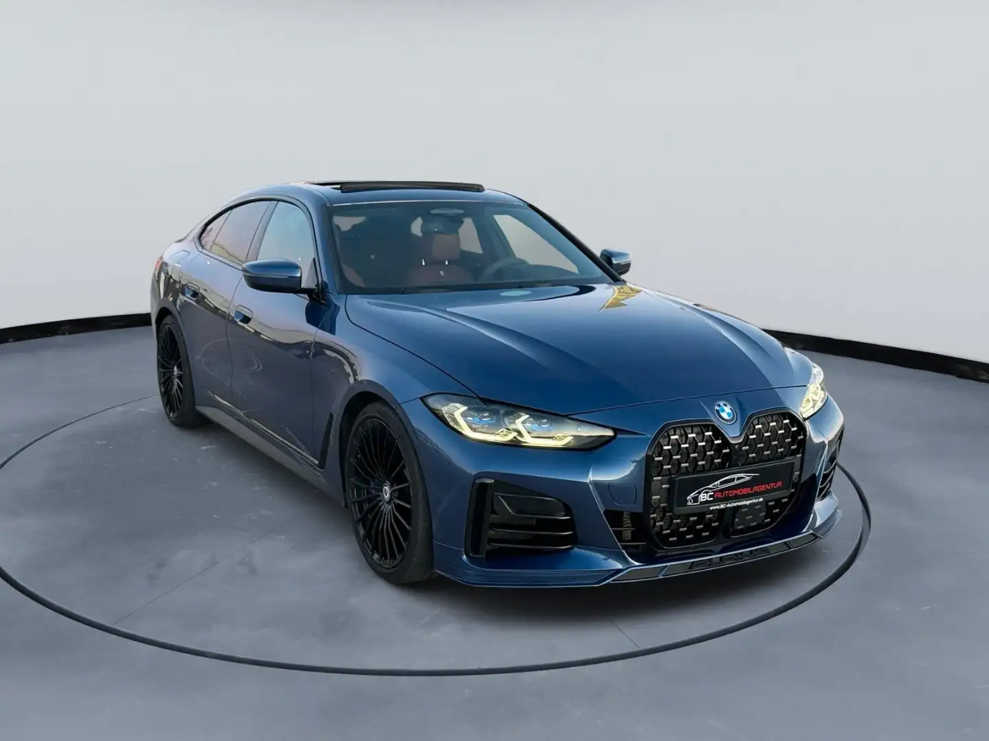 Alpina B4 Gran Coupe Merino 360° AHK GSD H/K DAPro Blau - 1