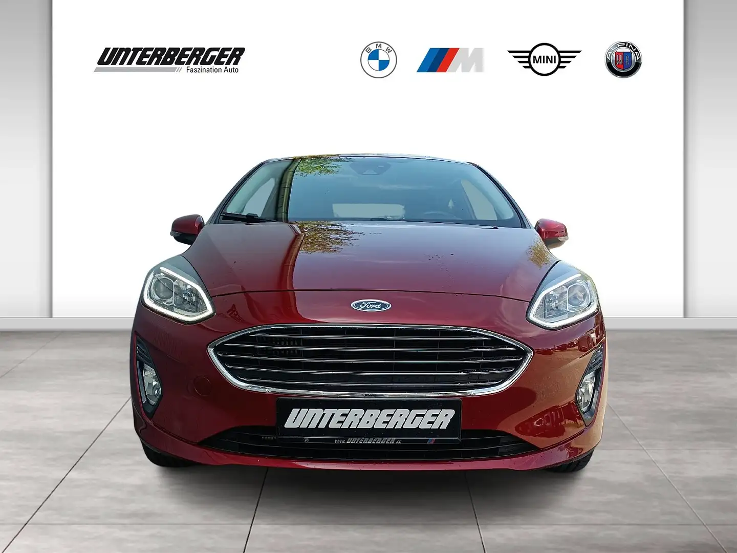Ford Fiesta TITANIUM S&S DAB Klimaaut. PDC Rouge - 2