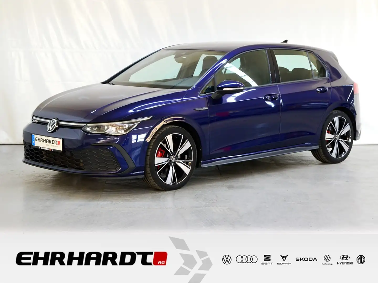 Volkswagen Golf VIII 2.0 TDI DSG GTD AHK*PANO*STHZG*IQ-LIGHT*NA... Blau - 1