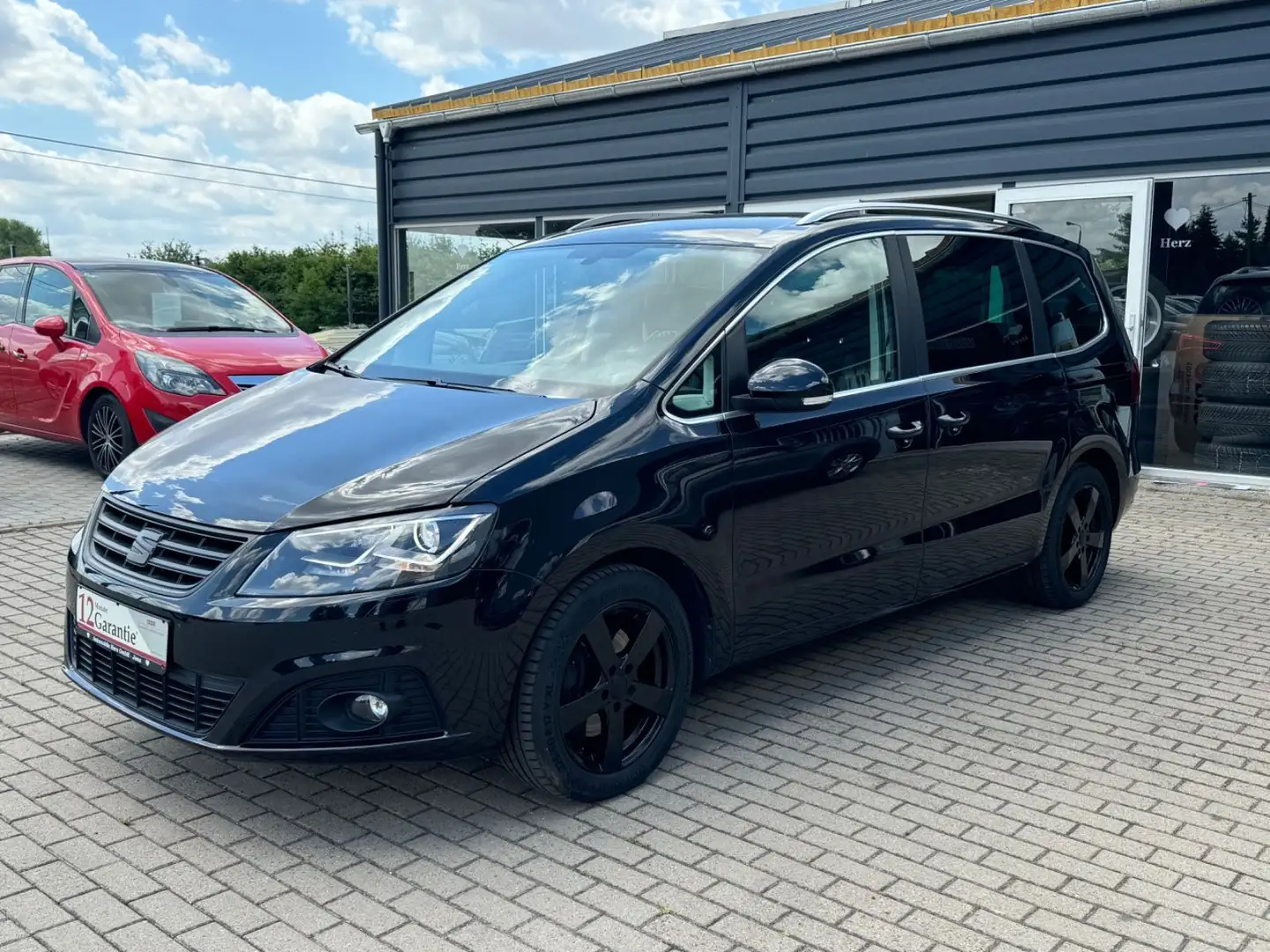 SEAT Alhambra *GARANTIE*AHK*7Sitzer*Automatik*Navi*TUV Noir - 1