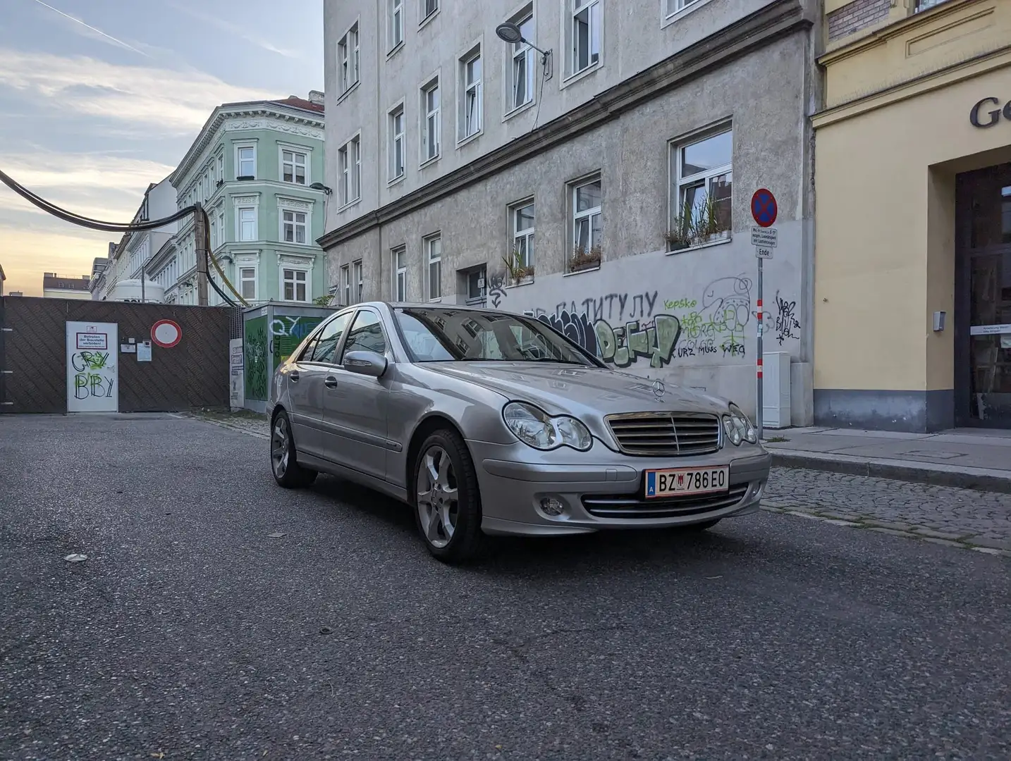 Mercedes-Benz C 180 Kompressor Classic Silber - 2