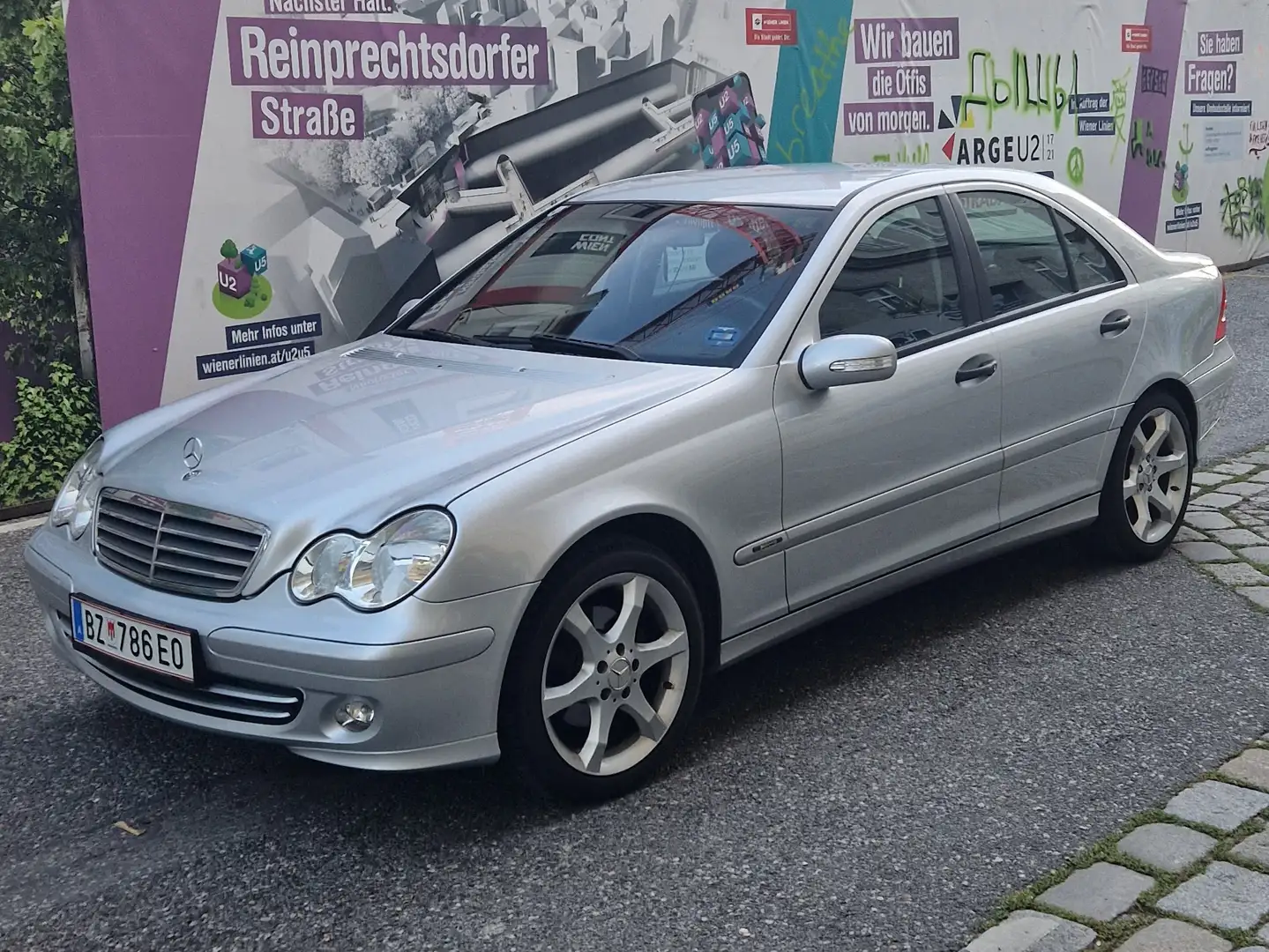 Mercedes-Benz C 180 Kompressor Classic Silber - 1