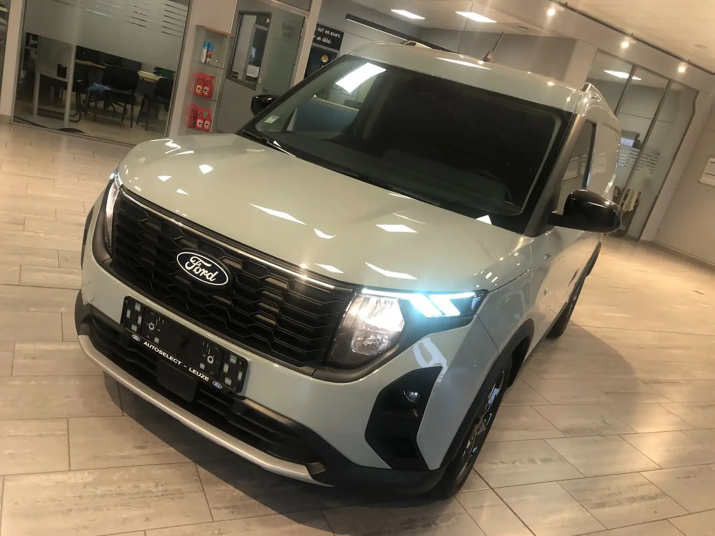Ford Transit Courier 1.5 DIESEL SERIE ACTIVE GARANTIE 150000 SHOW ROOM Gris - 2