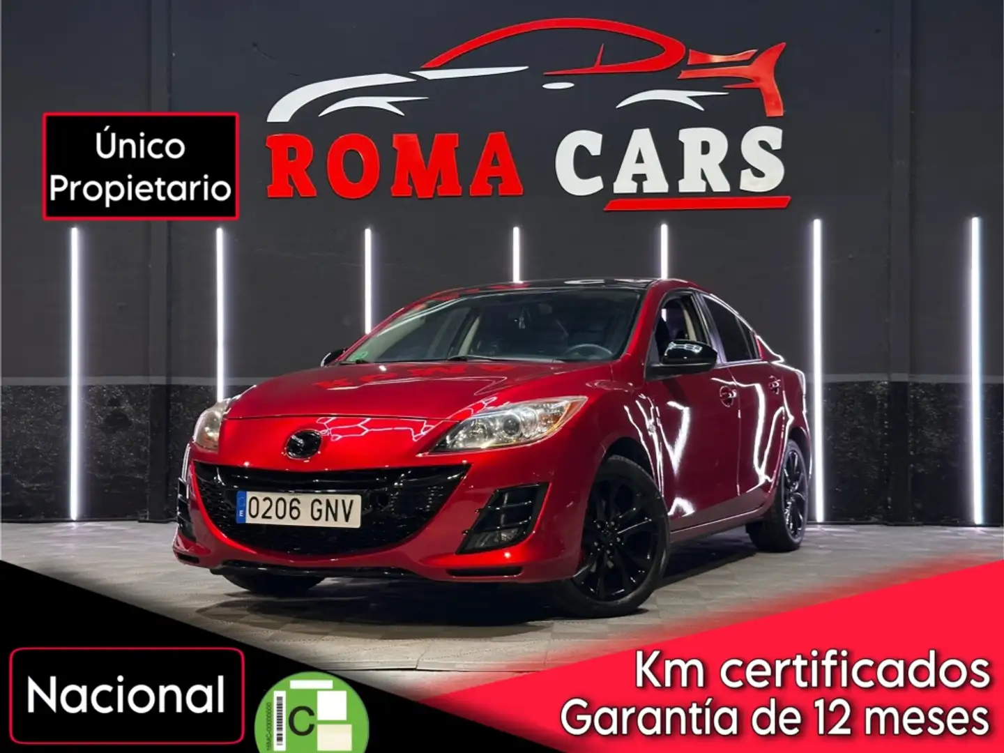 Mazda 3 1.6 Active Rojo - 1
