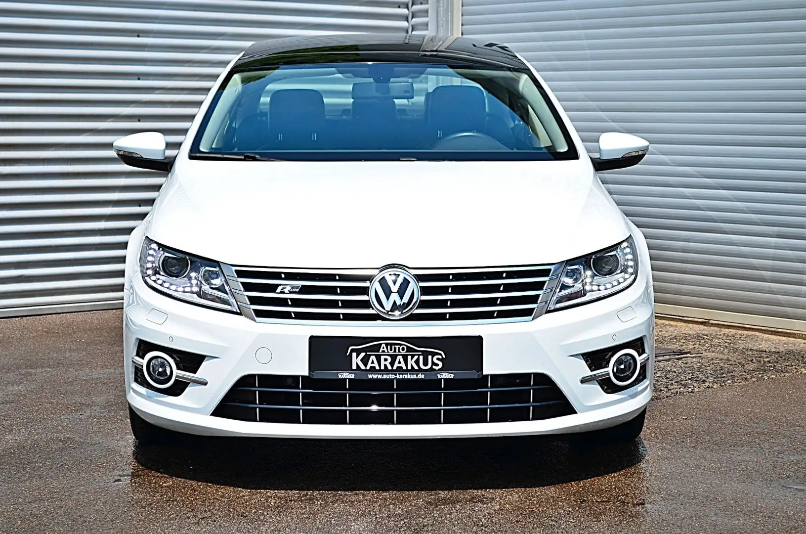 Volkswagen CC 2.0 TDI R.line "NAVI/LEDER/PANO/LED" Blanc - 2