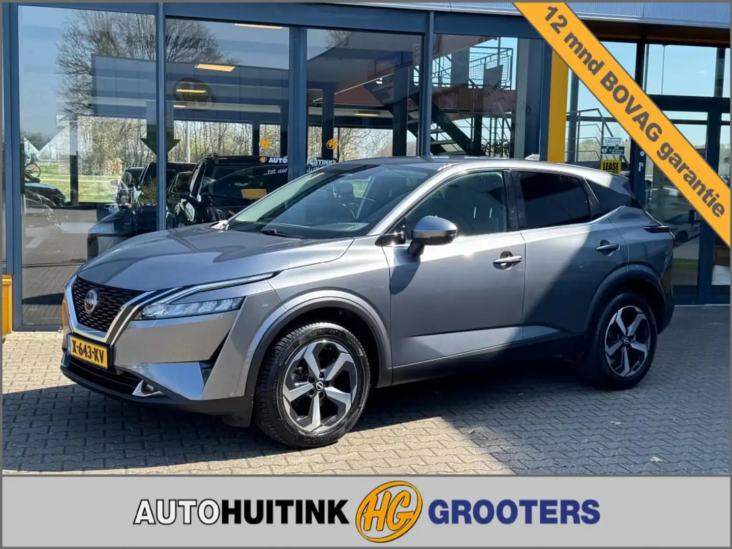Nissan Qashqai 1.3 MHEV N-Connecta - Navi - 360 camera - stoelver Grijs - 1