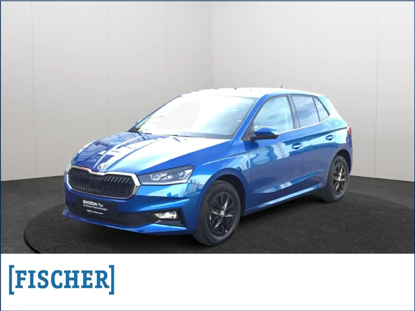 Skoda Fabia 1.0TSI DSG Style LED Navi SHZ Rear View ACC Vorber Blau - 1