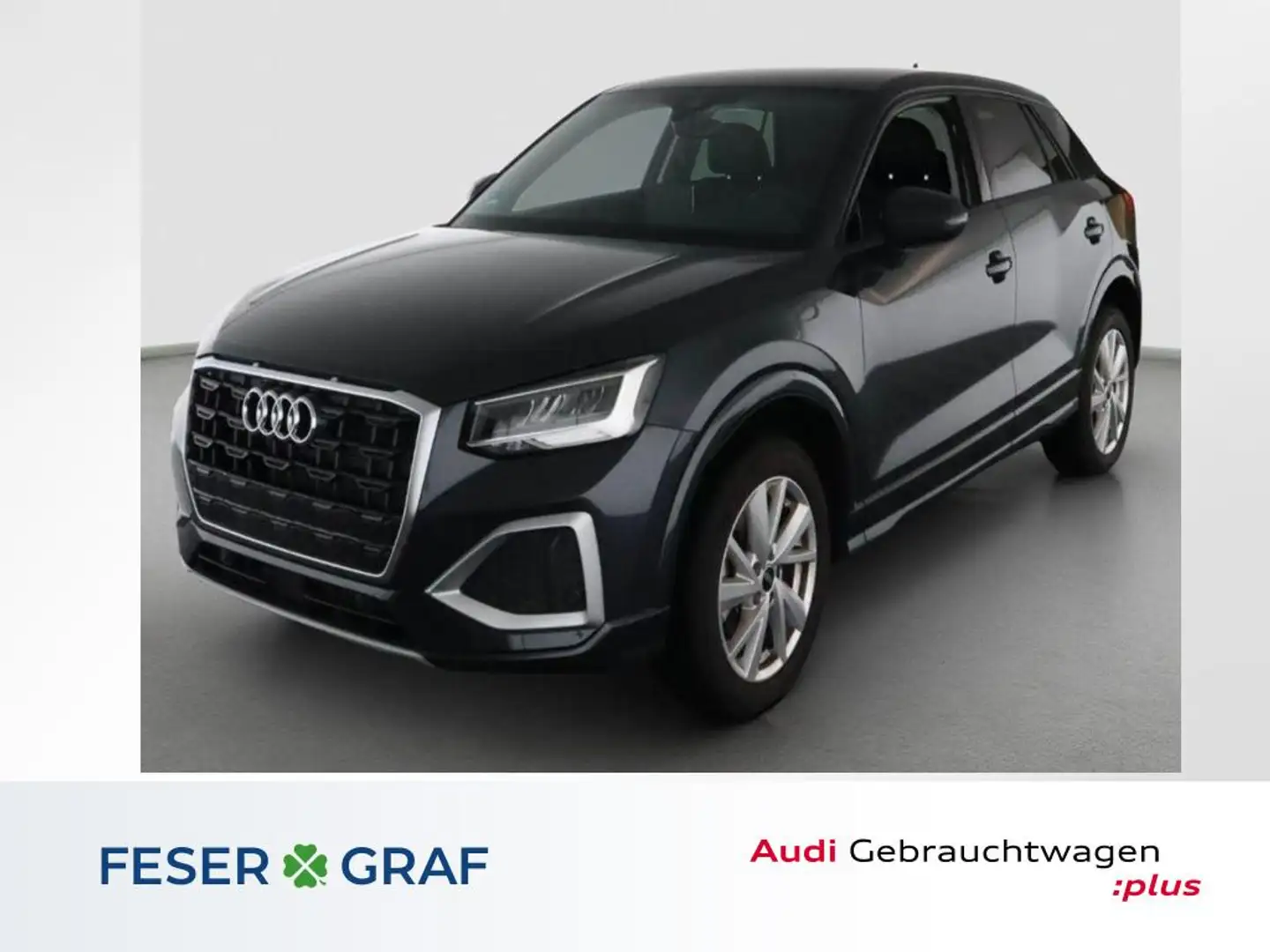 Audi Q2 adv 30 TFSI +Kamera+AHK+NAVI+Sportsitz+ Gris - 1