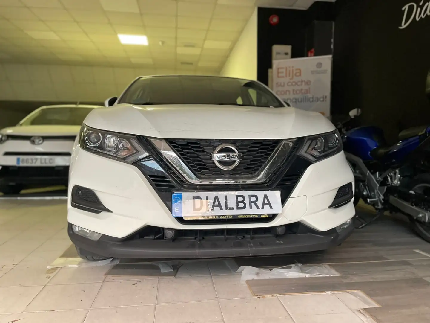 Nissan Qashqai 1.5dCi Acenta DCT 4x2 85kW Blanc - 1